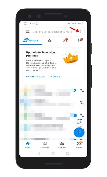 تطبيق TrueCaller 3