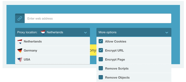 استخدام البروكسي Proxy