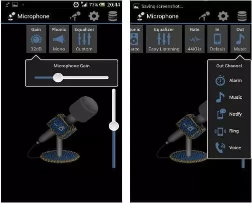 تطبيق Microphone