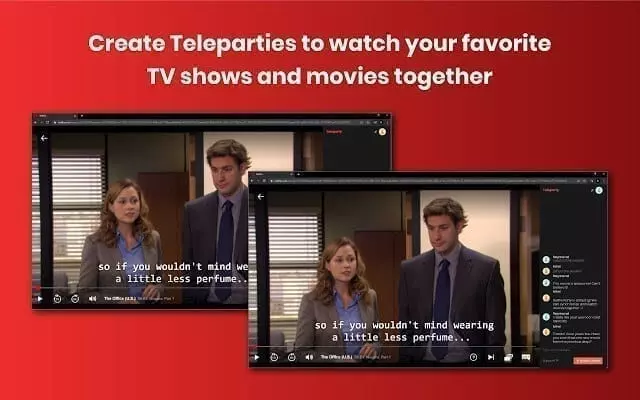 إضافة Netflix Party إضافات مهمة ومفيدة إذا كنت تشاهد محتوى نتفلكس