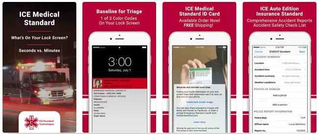 ICE Medical Standard App