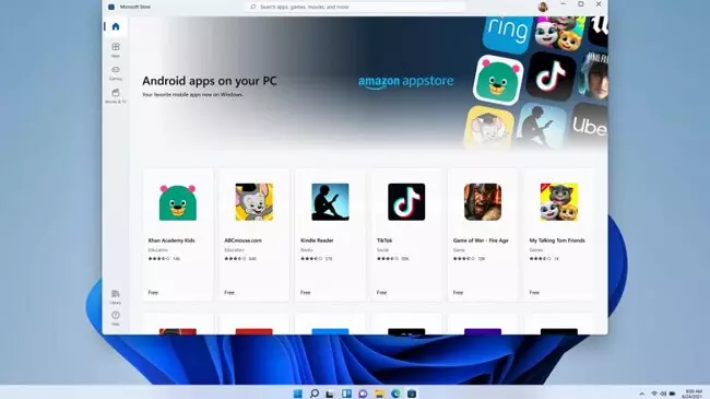 سوف يدعم Windows 11 تطبيقات Android