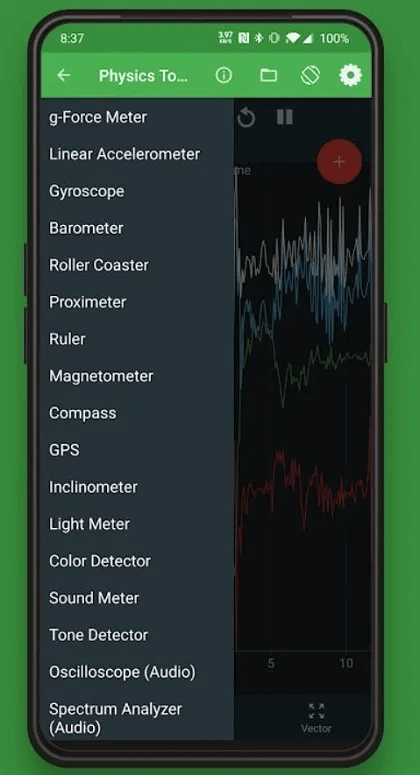 معايرة أجهزة الاستشعار على هاتف Android الخاص بك