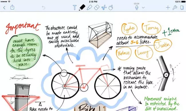 تطبيق Notability