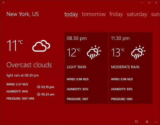 strawberry best weather app for windows 10 image