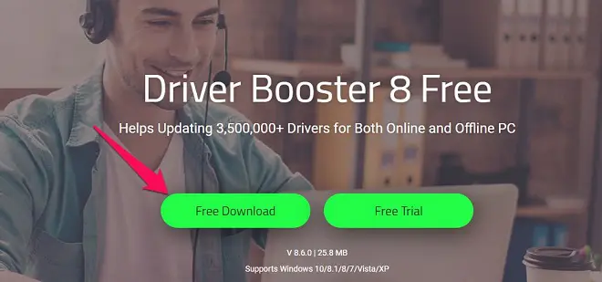 برنامج driver booster 1