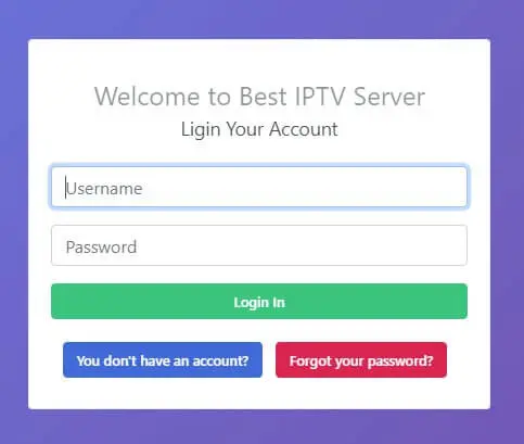 سيرفر IPTV مجاني من موقع 4xiptv 2