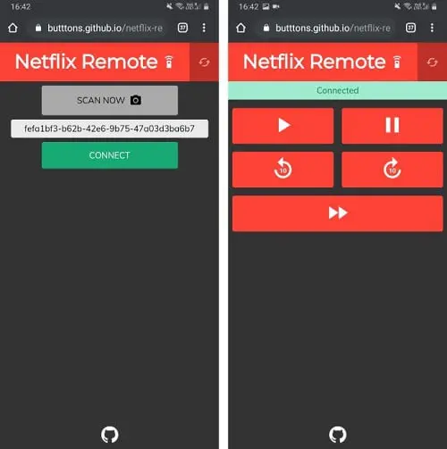 تطبيق Netflix Remote