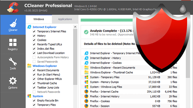 برنامج CCleaner