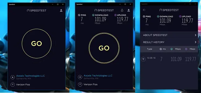 Ookla Speedtest App