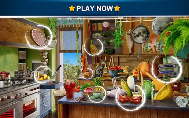 لعبة Hidden Objects Messy Kitchen