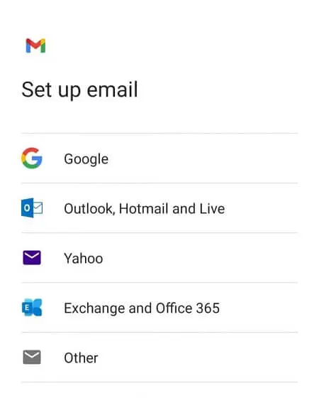 تصفح بريد Yahoo mail من خلال هاتف الأندرويد 1