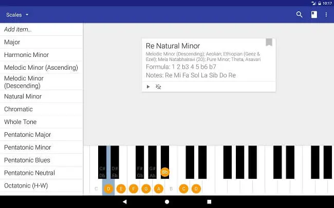 تطبيق My Piano Assistant