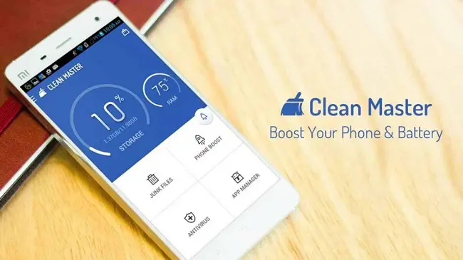 تطبيق Clean master ذاكرة الوصول العشوائي