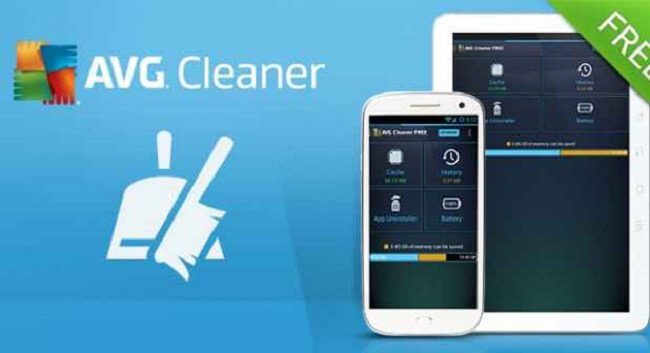 تطبيق AVG cleaner