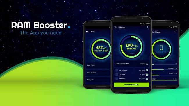 تطبيق Ram Booster ذاكرة الوصول العشوائي