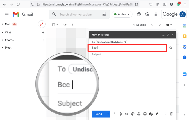 اخفاء عناوين المستلمين في Gmail 6