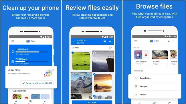 تطبيق Files by Google