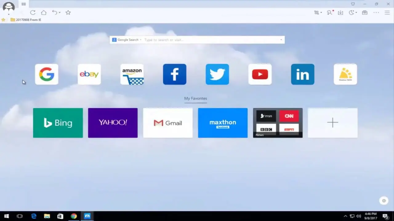 متصفح Maxthon