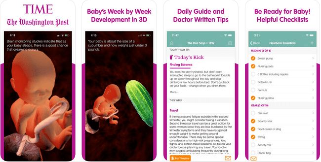 تطبيق Sprout Pregnancy تطبيقات الحمل