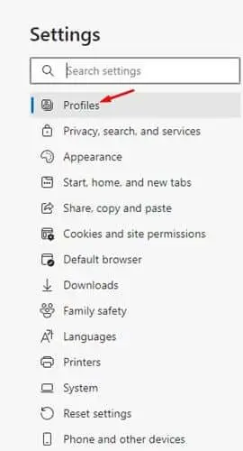 مدير كلمات المرور في متصفح Microsoft Edge 3