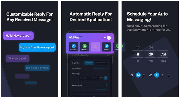 تطبيق IM Auto Reply تطبيقات الرد التلقائي