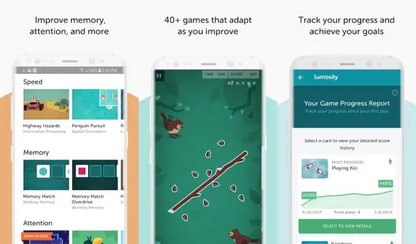 تطبيق Lumosity