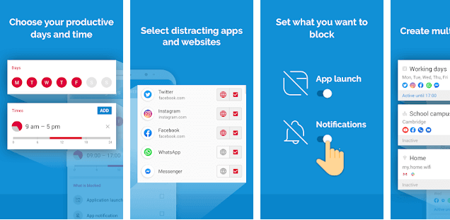 تطبيق AppBlock