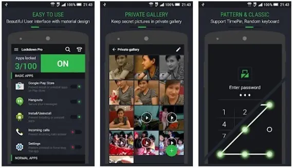 تطبيق Lockdown Pro
