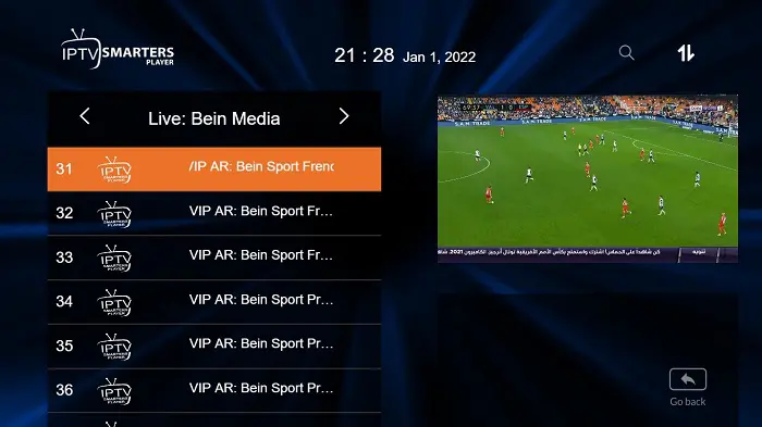 سيرفر IPTV مجاني 1