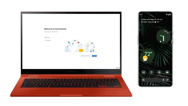 الإقران السريع مع أجهزة Chromebook وأجهزة التليفزيون