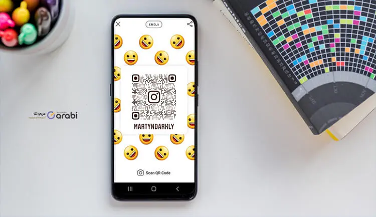 طريقة وصول احترافية لحسابك في انستجرام عبر رمز QR