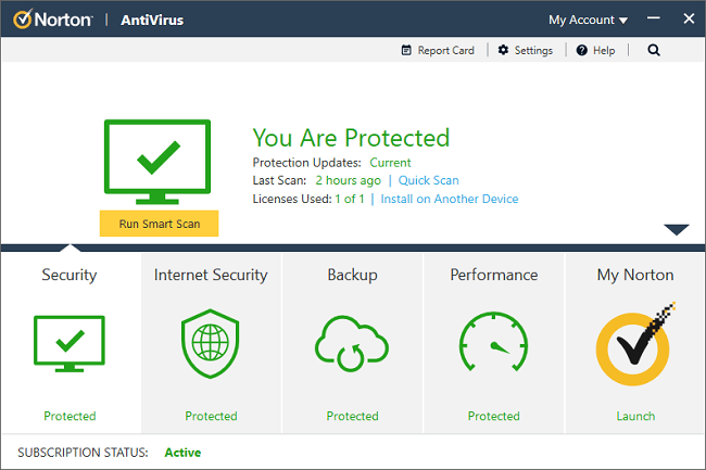 برنامج Norton AntiVirus Plus