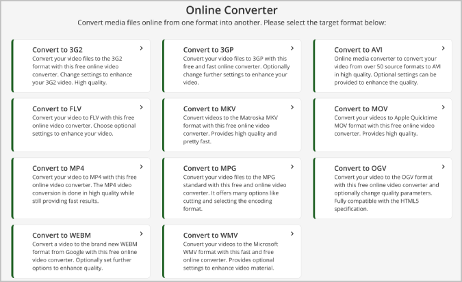 Video Converter Online 1