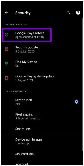  Google Play Protect 5
