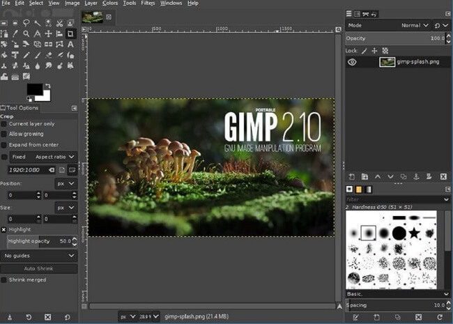 موقع GIMP