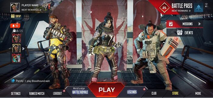 تنزيل لعبة Apex Legends Mobile 1