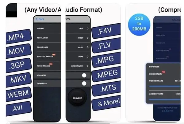 تطبيق Video Converter and Compressor