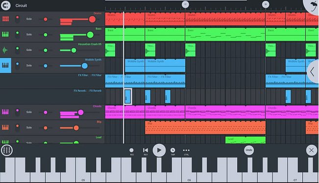 برنامج تعديل الصوت للاندرويد FL Studio