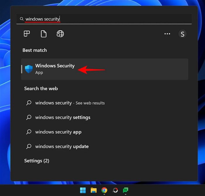 تشغيل Windows Defender