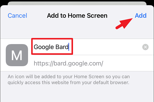 كيفية تثبيت روبوت المحادثة Google Bard كتطبيق في هاتف آيفون