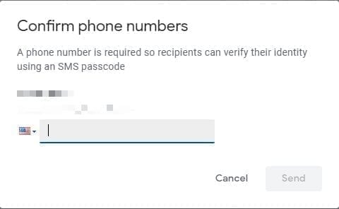 ارسال بريد الكتروني محمي عبر خدمة Gmail 1