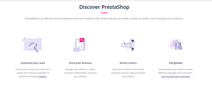 موقع PrestaShop