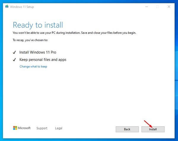 تثبيت Windows 11 6