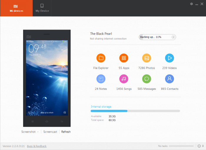 تنزيل برنامج Xiaomi Mi PC Suite 