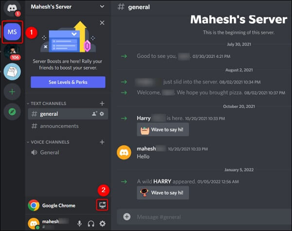 مشاهدة أفلام نتفلكس مع الأصدقاء في Discord