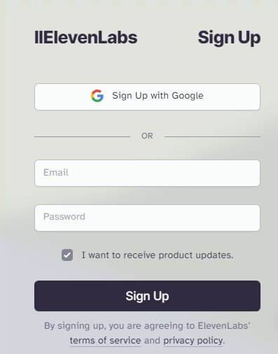 هل يمكنني الحصول على تجربة مجانية في موقع الفويس أوفر elevenlabs.io؟